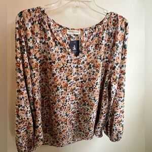 Balloon Sleeve Floral Blouse by Anna-Kaci